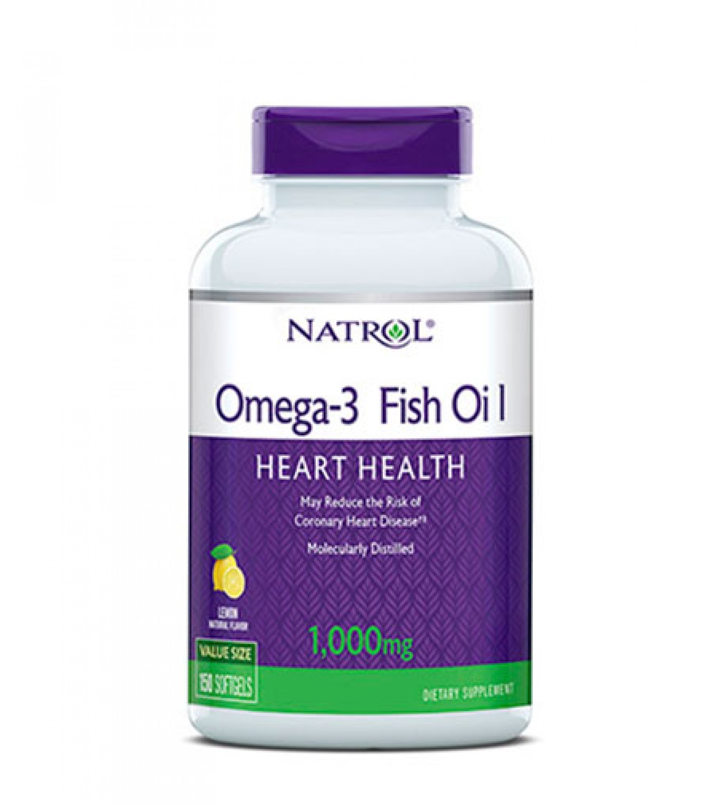 Natrol - Omega-3 Fish Oil 1000mg. / 150 softgel